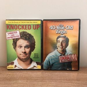 Knocked Up & The 40-Year-Old Virgin DVDs
